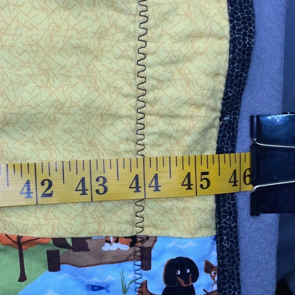 Handmade Kids Quilt Blanket Multicolor Patchwork Camping Monster Truck 46x65